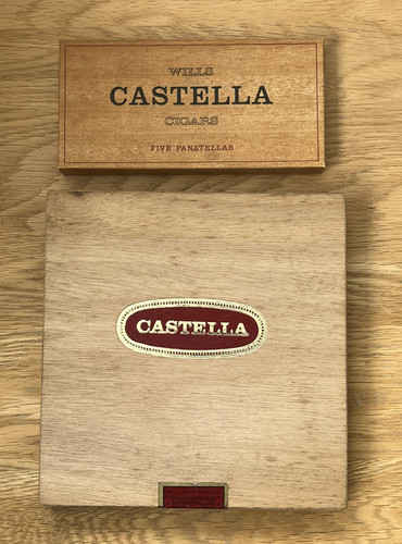 Pair vintage wills castella - of,