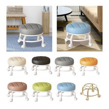 Sgabello con sedile a rotelle