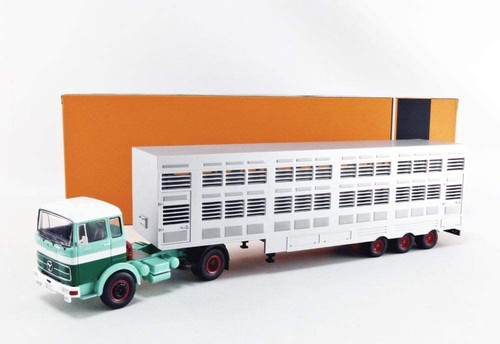 Mercedes lps 1632 1970 verde - lps,