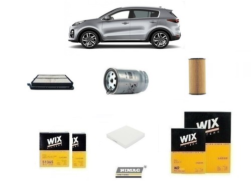 Kit filtri tagliando per kia - kit,
