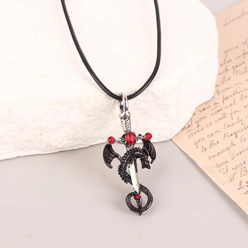 Collana spada excalibur drago - collana,