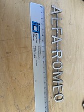 Targhetta auto stemma Alfa