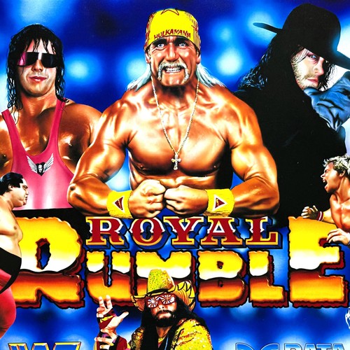 Data east royal rumble flipper - rumble,