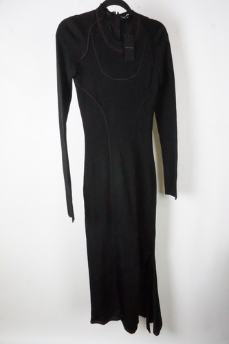 Abito giorgio armani nero oro - abito,