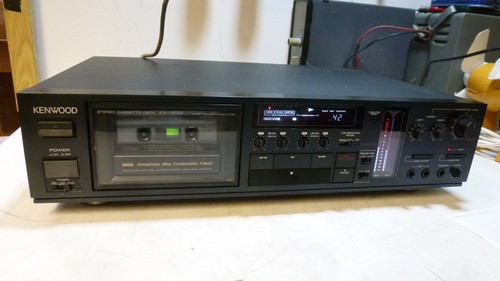 Kenwood stereo cassette deck - kenwood,