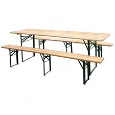Set birreria 220x70 legno - set,