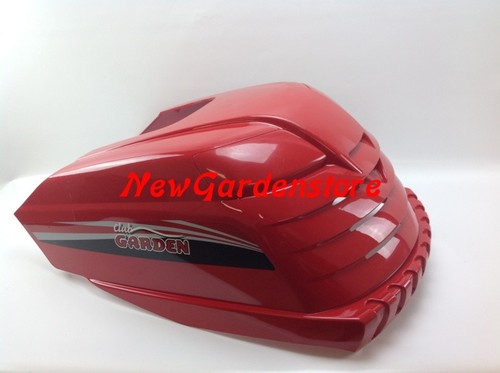 Cofano rosso trattorino
