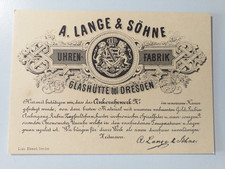A. LANGE & SÖHNE FABBRICA DI