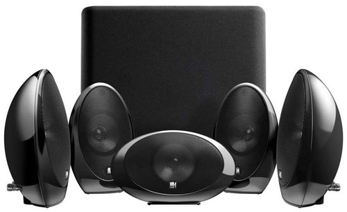 Sistema altoparlanti kef - altoparlanti,