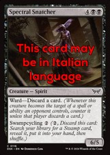 MTG 4x SPECTRAL SNATCHER EXC - LADRA LUGUBRE 116 - DSK - MAGIC