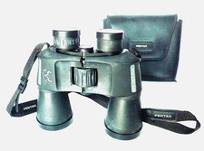 Binoulare PENTAX 10x50 XCF grandangolare 6,5° con custodia, tappi e cinturino