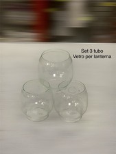 Set 3 Antichi Paralume vetro