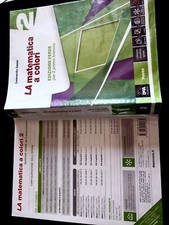 La Matematica a Colori Serie Verde Volume 2 - ISBN 9788849419184 - invio gratis