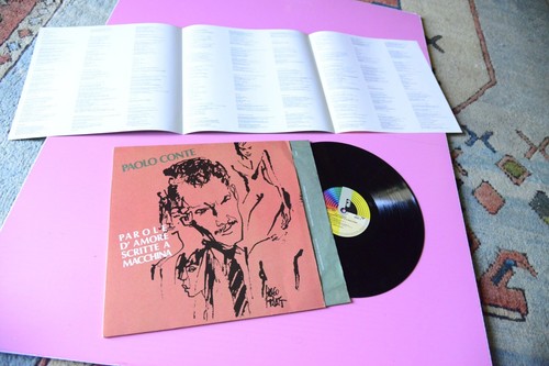 Paolo conte parole amore - lp,