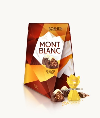 Caramelle monte bianco con - monte,