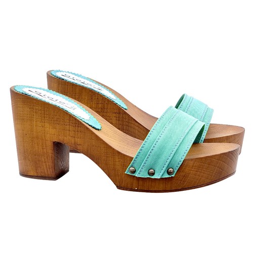 Clogs verde smeraldo - clogs,