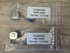 STUDER B67 REC.Head & REPR.Head (testine) OTTIMO