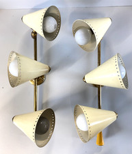 COPPIA APPLIQUE 3 CONI BIANCO