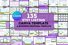 135 Etsy Mockups Canva