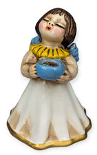 Portacandele angelo ceramica