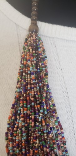 Collana perle semi - di,
