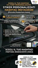 2 Adesivi Hashtag Instagram