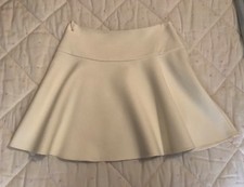 DONNA GONNA DI PRADA BIANCA CORTA TAGLIA 46 BELLISSIMA