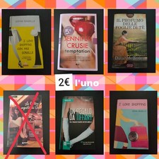 Libri usati romanzi 2,5€