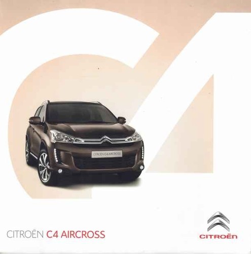 Catalogue brochure citroën - brochure, c4