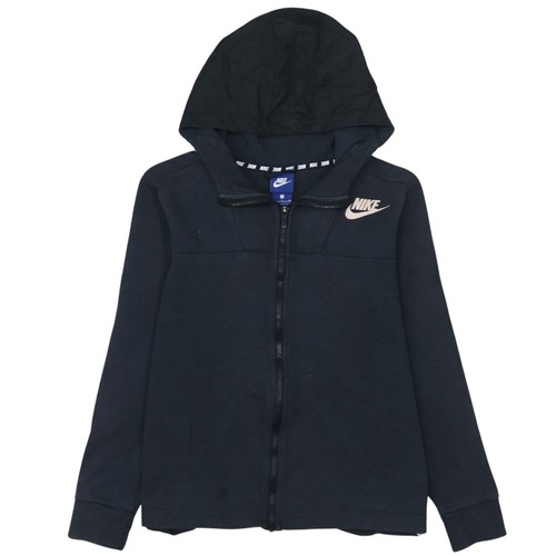 Felpa nike uomo nera full - nera, zip