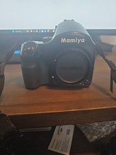 Mamiya 645 AFD fotocamera medio formato con obiettivo 80 mm e retro pellicola 120/220