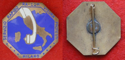 Distintivo smalti servizio - smalti,