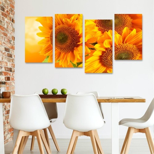 Girasoli quadro moderno - girasoli,