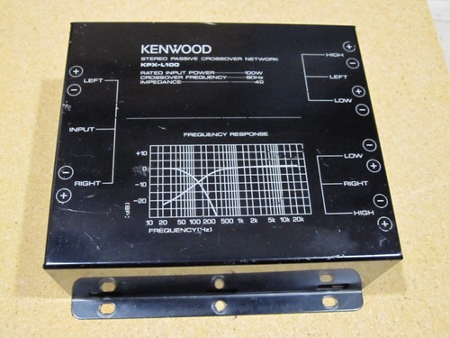 Vintage raro crossover - crossover, stereo