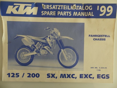Ktm 125 200 mxc - 125, egs