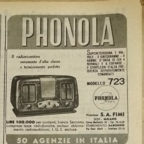 Pubblicita originale - , pubblicita'