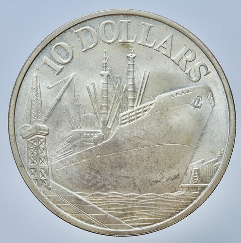 Singapore 10 dollari 1976 - singapore,