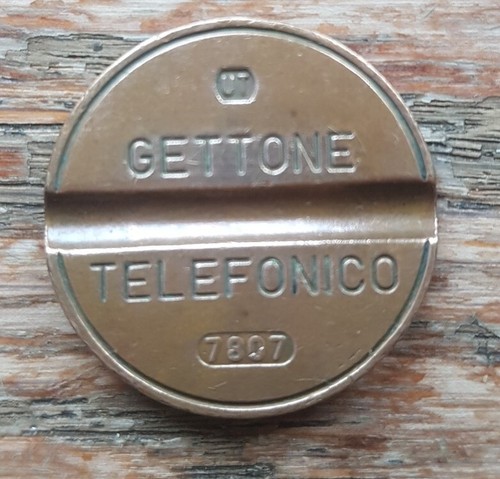 Gettone telefonico 7807 anno - telefonico,