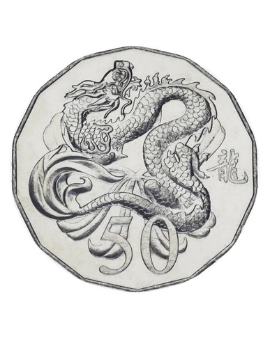 2012 australia cents - australia, lunar
