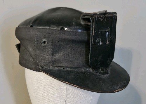 Antico casco minatore - antico, da