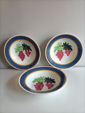 3 Piatti Richard Ginori Mondovì, Anni 30