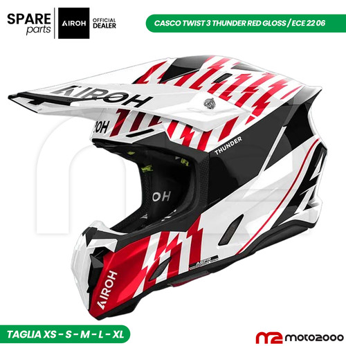 Casco integrale airoh twist - casco,