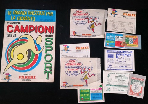 Album figurine panini campioni - album,