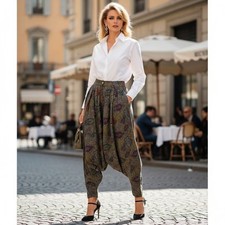 Pantaloni harem vintage anni