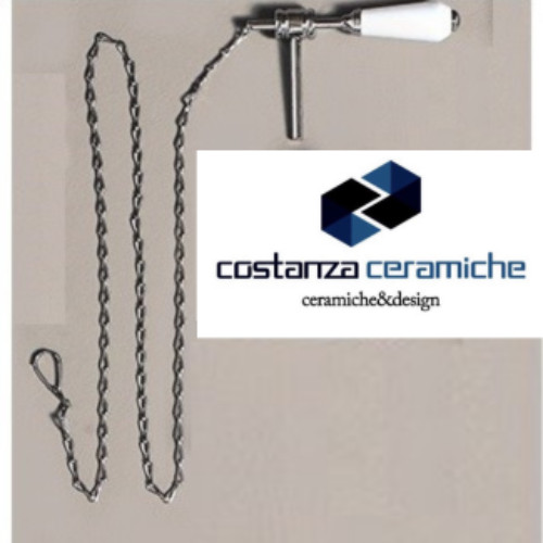 Catena con manettino - con, in