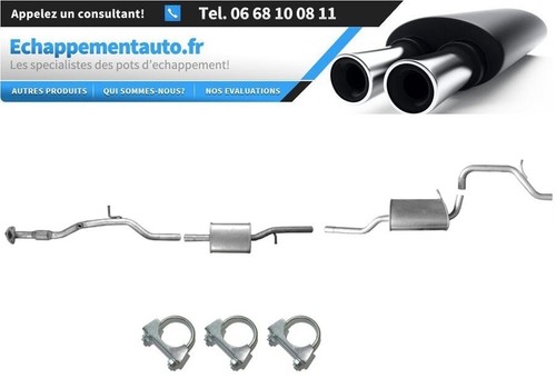 échappement opel agila 0 - agila, 1.0