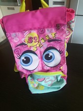 Zaino scuola BIMBA SJ Gang " My darling " rosa e celeste - 4 settori regolabile