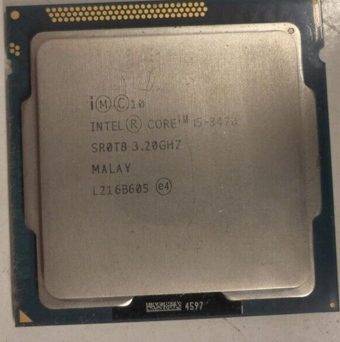 Processore cpu 3470 sr0t8 - cpu,