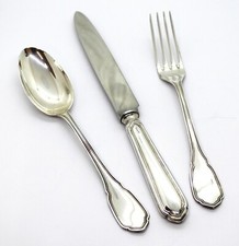 Three pieces baby silver - three,
