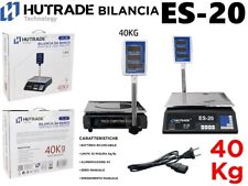 Bilancia Digitale da Banco 40kg con Calcolo Prezzo - HUTRADE ES-20 mar